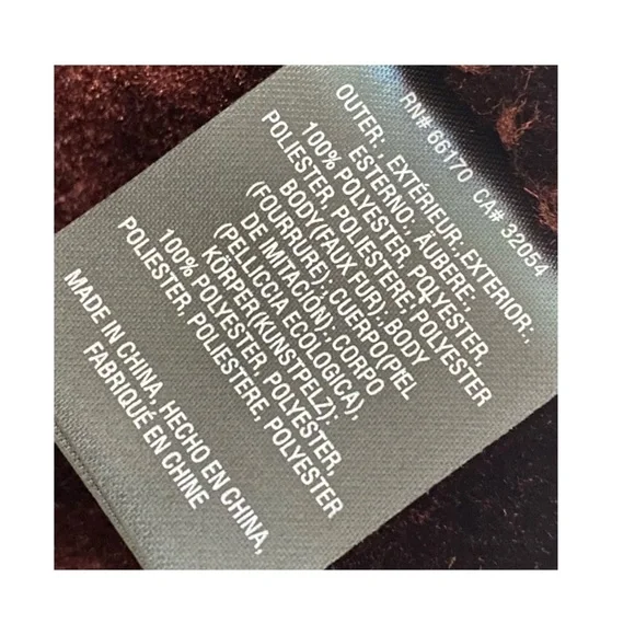 Anthropologie by Ettitwa Faux Suede Faux Fur Jacket Size Large - Picture 5 of 6